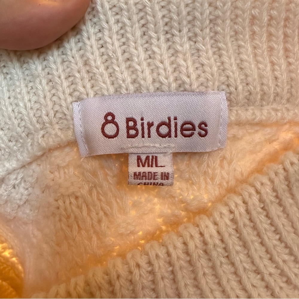 Ivory Cable Knit Sweater - Picture 5 of 5